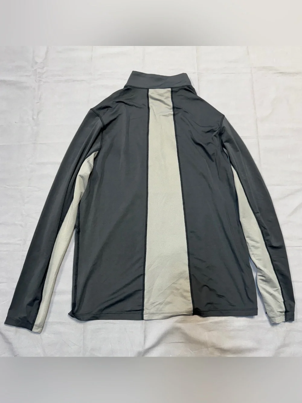 The North Face Men's Black & Gray Lightweight Quarter-Zip Shirt Jacket